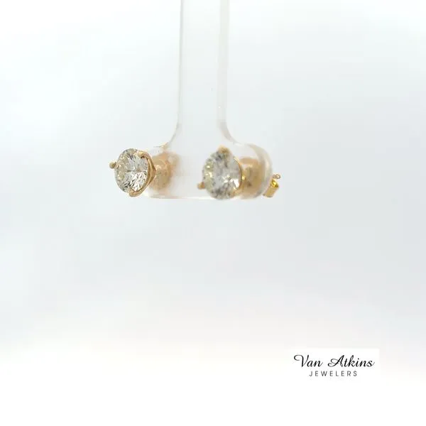 2.22 Carat Lab Grown Diamond Earrings Image 2 Van Atkins Jewelers New Albany, MS