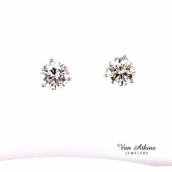 1.53 Carat Diamond Earrings Van Atkins Jewelers New Albany, MS