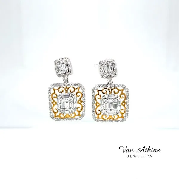 Diamond Earrings Van Atkins Jewelers New Albany, MS