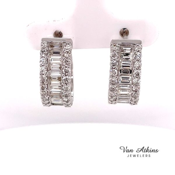 1.30 Carat Diamond Earrings Van Atkins Jewelers New Albany, MS
