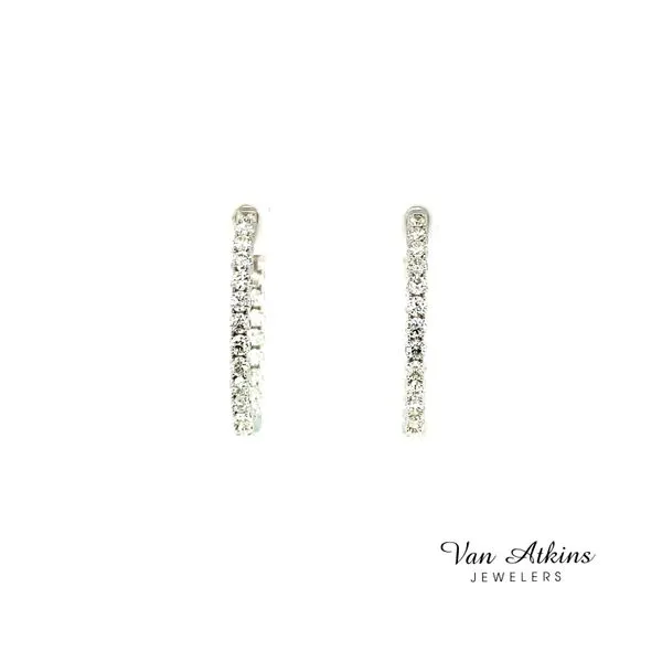 1.06 Carat Diamond Earrings Van Atkins Jewelers New Albany, MS
