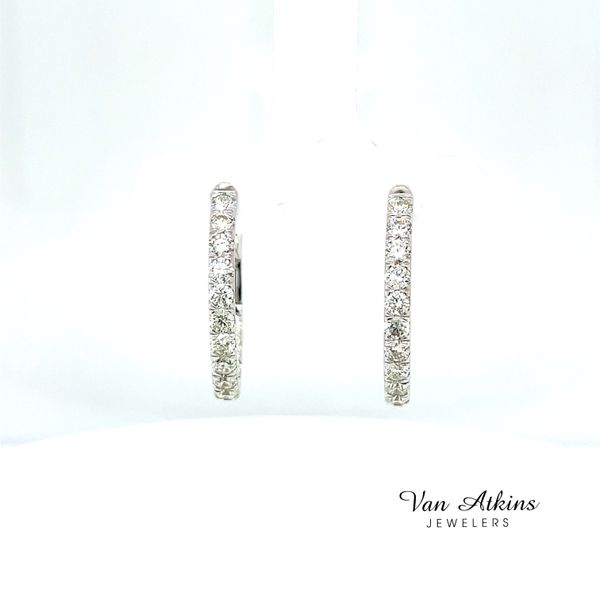 1.44 Carat Diamond Earrings Van Atkins Jewelers New Albany, MS