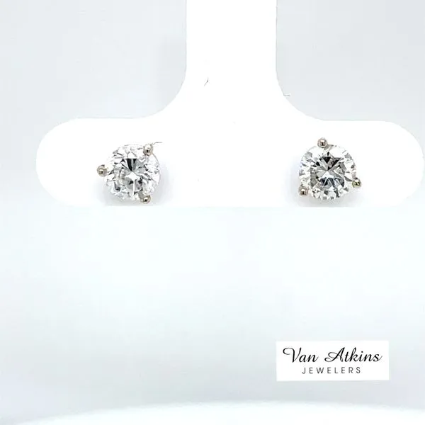 1.05 Carat Diamond Earrings Van Atkins Jewelers New Albany, MS