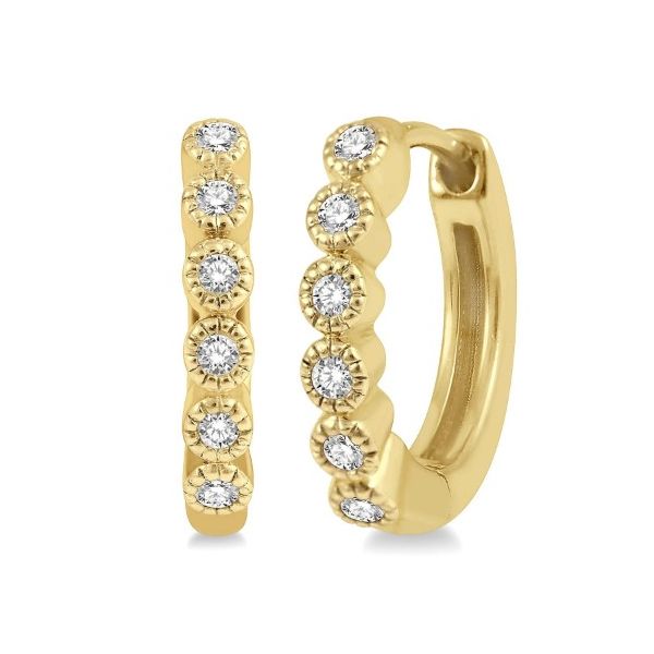 0.10 Carat Diamond Earrings Van Atkins Jewelers New Albany, MS