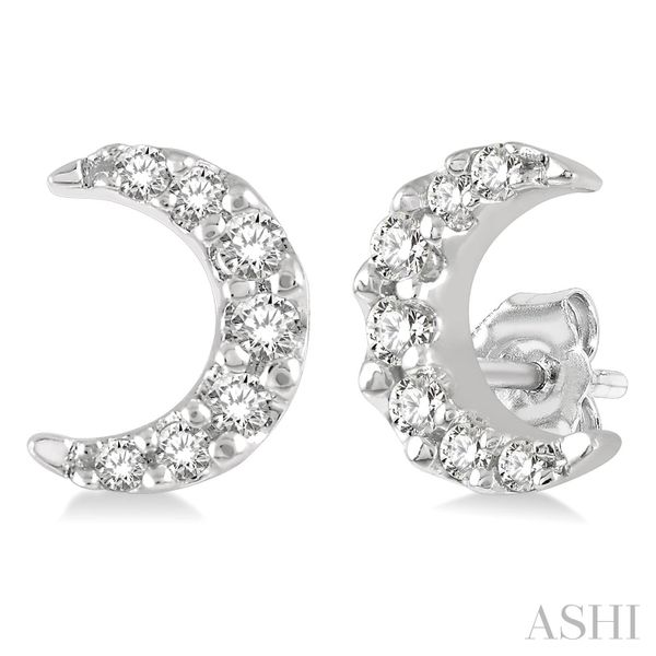 0.08 Carat Diamond Earrings Van Atkins Jewelers New Albany, MS