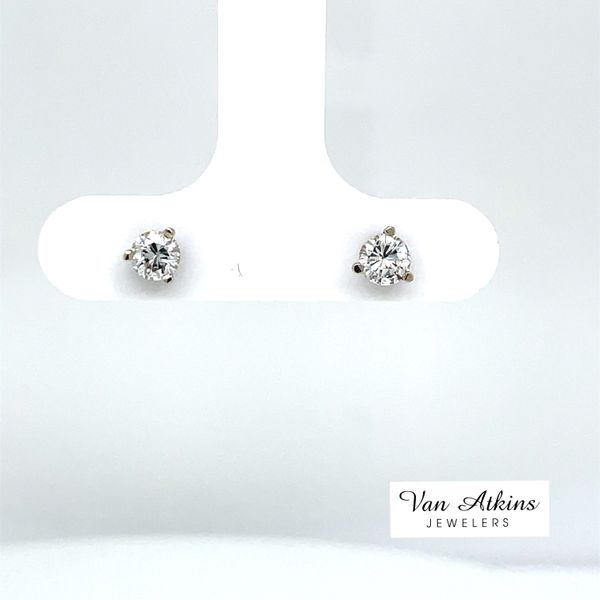 0.33 Carat Diamond Earrings Van Atkins Jewelers New Albany, MS