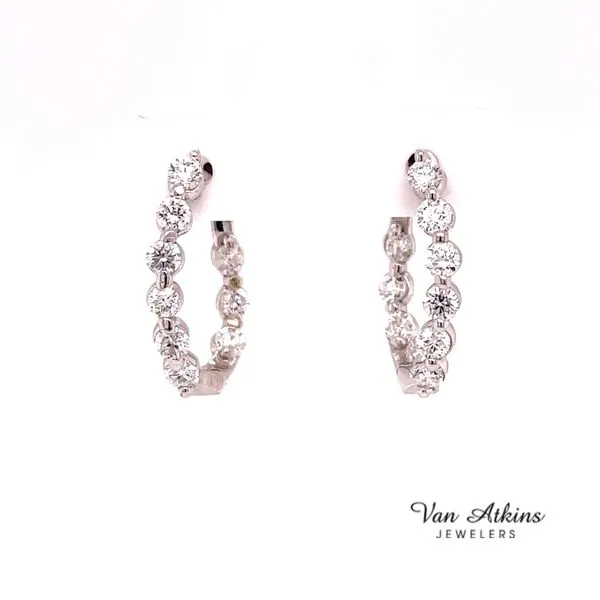 Diamond Earrings Van Atkins Jewelers New Albany, MS
