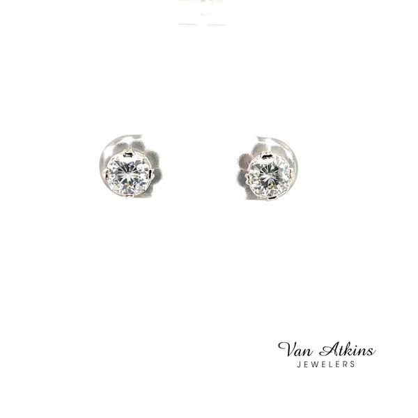 1.00 Carat Diamond Earrings Van Atkins Jewelers New Albany, MS