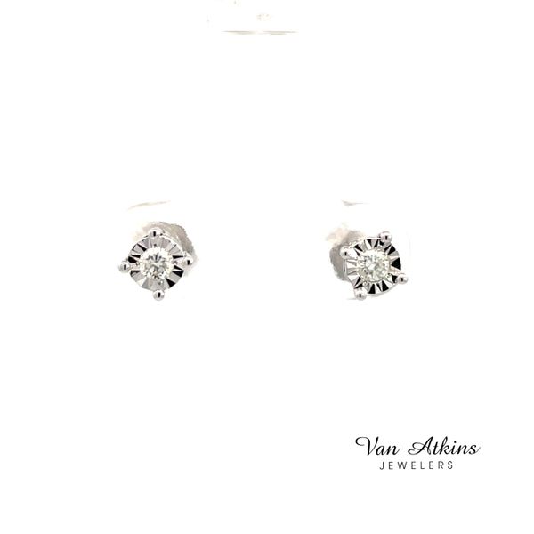 0.16 Carat Diamond Earrings Van Atkins Jewelers New Albany, MS