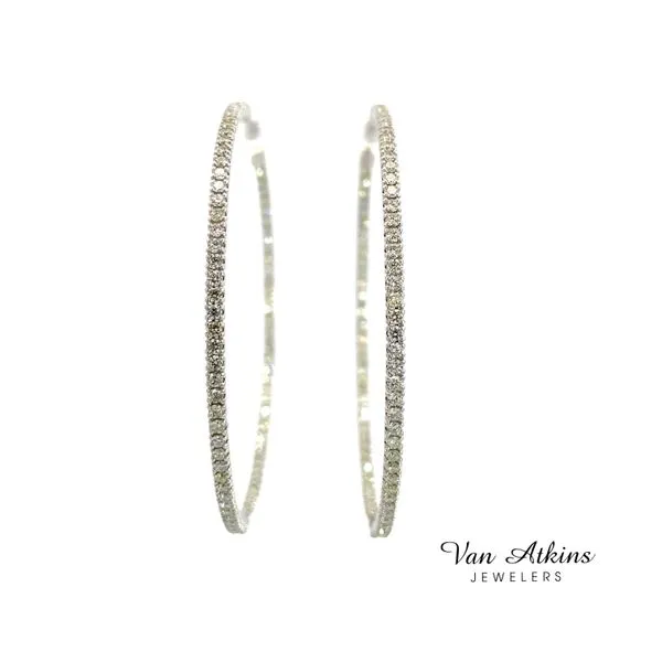 2.75 Carat Diamond Earrings Van Atkins Jewelers New Albany, MS