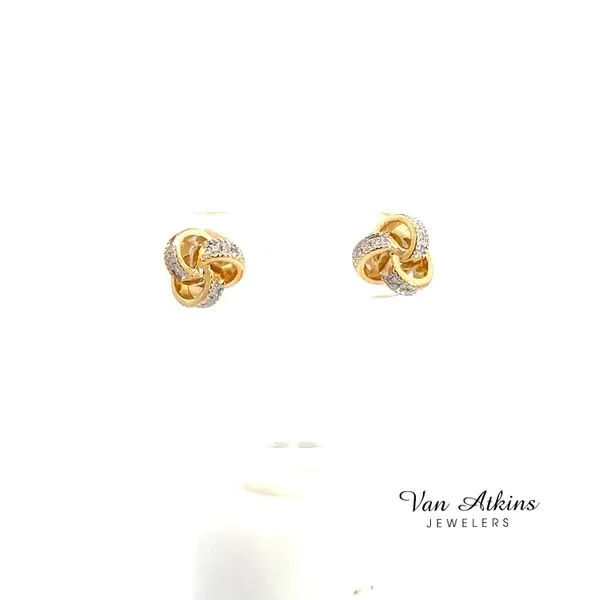 0.06 Carat Diamond Earrings Van Atkins Jewelers New Albany, MS