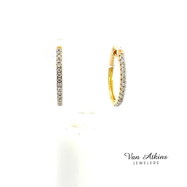 0.25 Carat Diamond Earrings Van Atkins Jewelers New Albany, MS