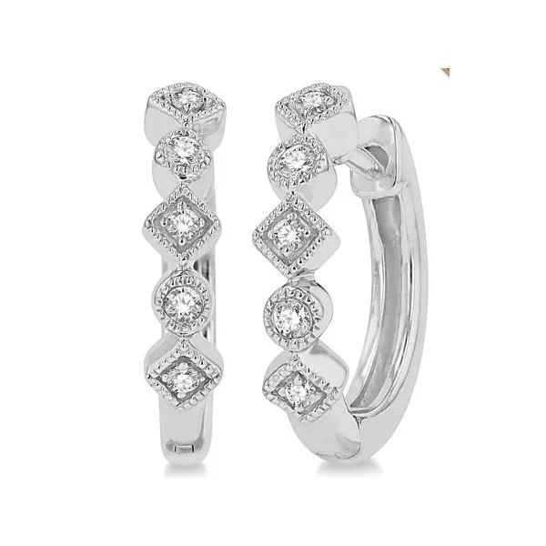 0.10 Carat Diamond Earrings Van Atkins Jewelers New Albany, MS