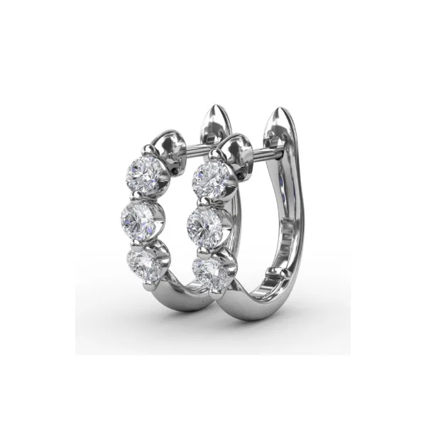 0.48 Carat Diamond Earrings Van Atkins Jewelers New Albany, MS