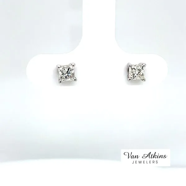 0.90 Carat Diamond Earrings Van Atkins Jewelers New Albany, MS