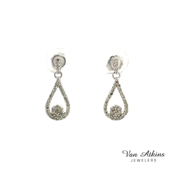 0.40 Carat Diamond Earrings Van Atkins Jewelers New Albany, MS