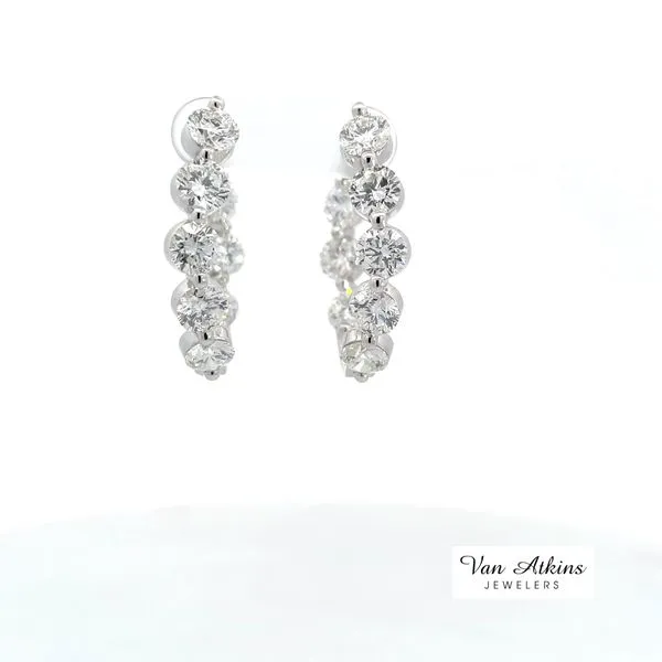 Cooperhoop Lab Grown Earrings Van Atkins Jewelers New Albany, MS