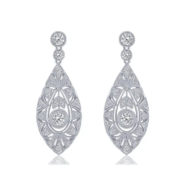1.73 Carat Diamond Earrings Van Atkins Jewelers New Albany, MS