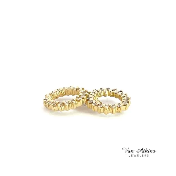 0.25 Carat Diamond Earrings Image 2 Van Atkins Jewelers New Albany, MS