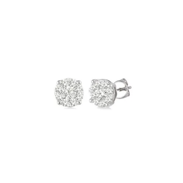 1.00 Carat Diamond Earrings Van Atkins Jewelers New Albany, MS