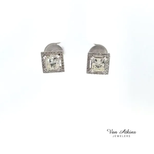 1.65 Carat Diamond Earrings Van Atkins Jewelers New Albany, MS