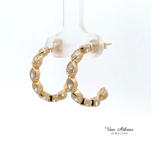 1.05 Carat Diamond Earrings Image 3 Van Atkins Jewelers New Albany, MS