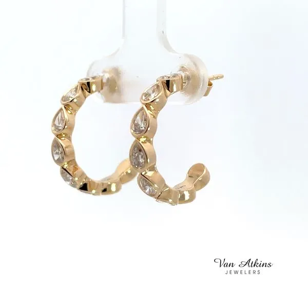 1.65 Carat Diamond Earrings Image 3 Van Atkins Jewelers New Albany, MS
