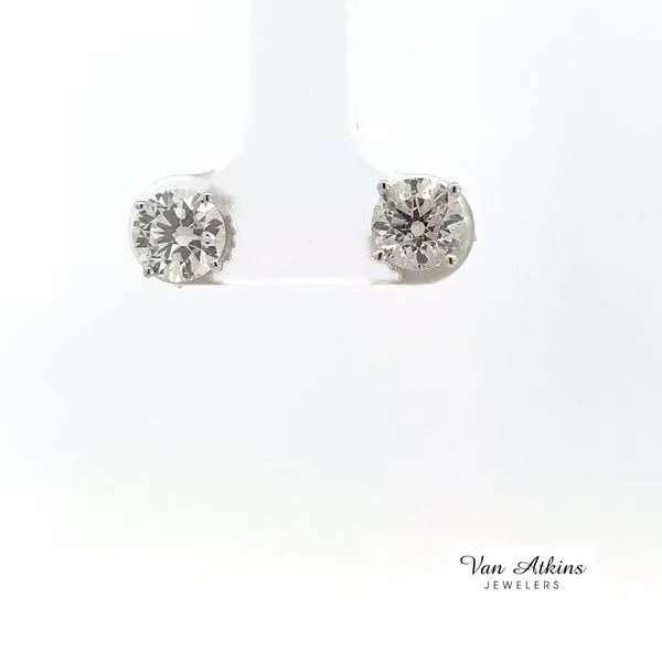 2.00 Carat Diamond Earrings Image 2 Van Atkins Jewelers New Albany, MS