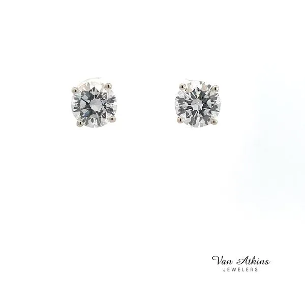3 Carat Lab Grown Diamond Earrings Van Atkins Jewelers New Albany, MS