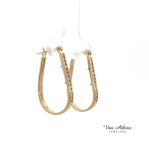 0.12 Carat Diamond Earrings Image 3 Van Atkins Jewelers New Albany, MS