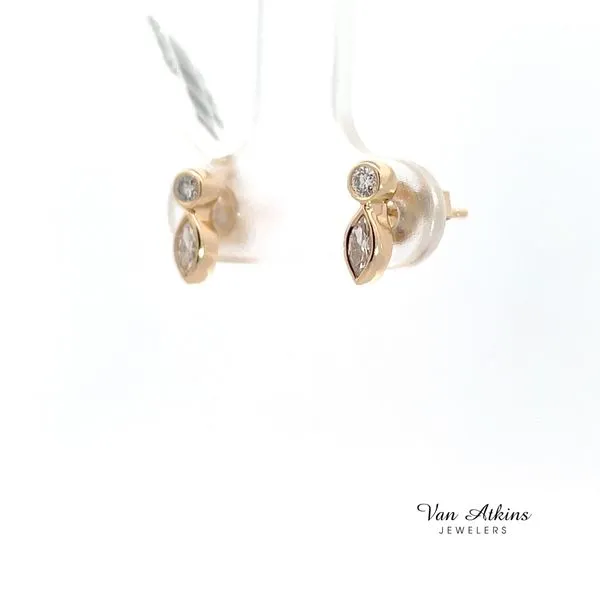 0.24 Carat Diamond Earrings Image 3 Van Atkins Jewelers New Albany, MS