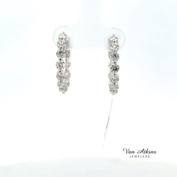 2 Carat Diamond Earrings Van Atkins Jewelers New Albany, MS