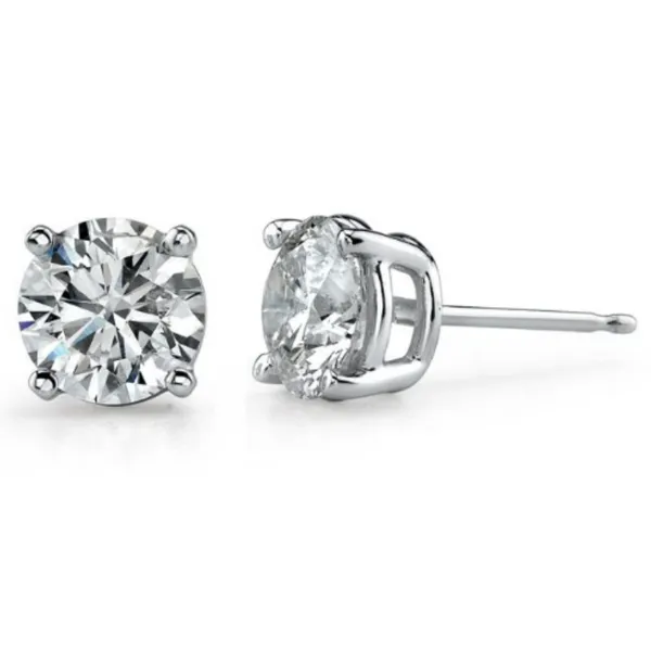 3.55 Carat Diamond Earrings Van Atkins Jewelers New Albany, MS