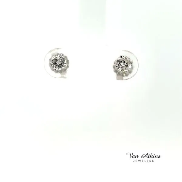 0.50 Carat Diamond Earrings Van Atkins Jewelers New Albany, MS