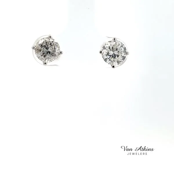 2.02 Carat Diamond Earrings Van Atkins Jewelers New Albany, MS