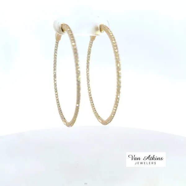 2 Carat Diamond Earrings Van Atkins Jewelers New Albany, MS