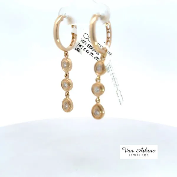 0.21 Carat Diamond Earrings Image 2 Van Atkins Jewelers New Albany, MS