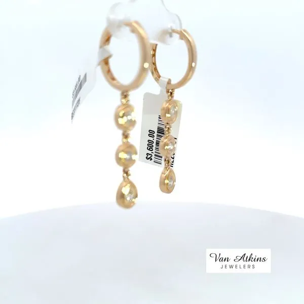 0.21 Carat Diamond Earrings Image 3 Van Atkins Jewelers New Albany, MS