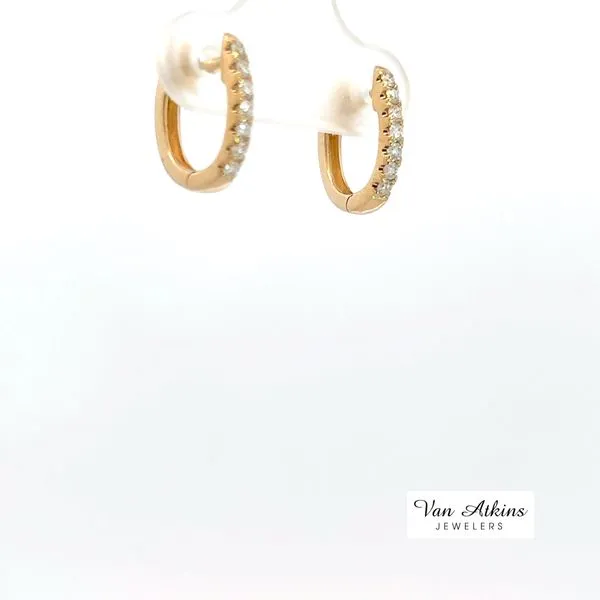 0.18 Carat Diamond Earrings Image 2 Van Atkins Jewelers New Albany, MS