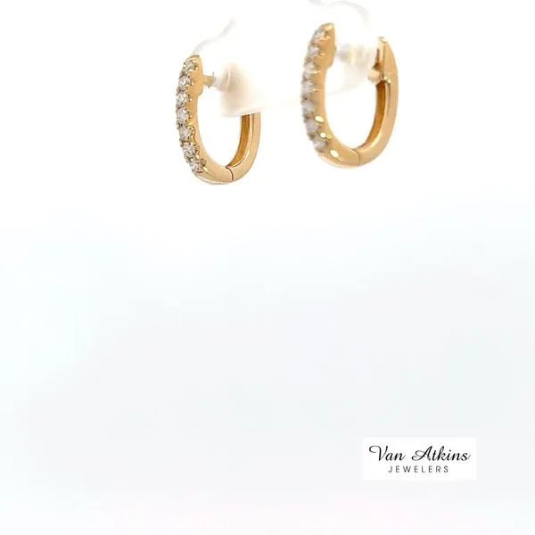0.18 Carat Diamond Earrings Image 3 Van Atkins Jewelers New Albany, MS