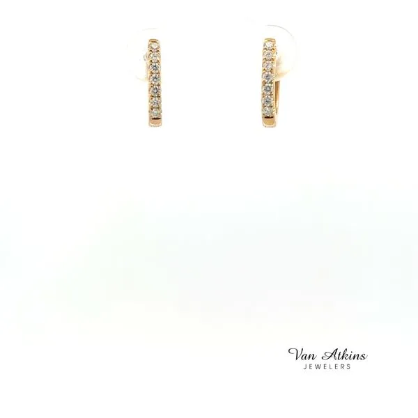 0.18 Carat Diamond Earrings Image 4 Van Atkins Jewelers New Albany, MS
