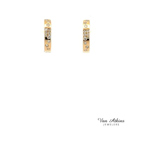 0.22 Carat Diamond Earrings Image 4 Van Atkins Jewelers New Albany, MS
