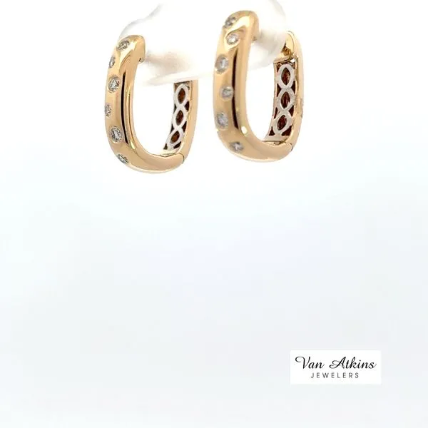 0.20 Carat Diamond Earrings Image 2 Van Atkins Jewelers New Albany, MS