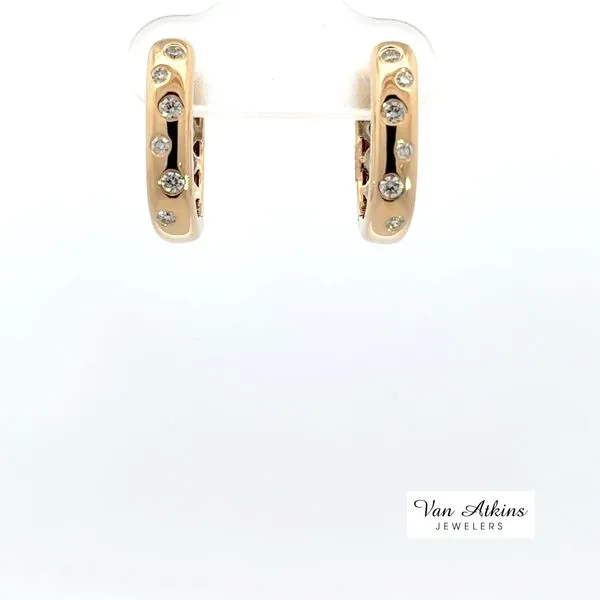 0.20 Carat Diamond Earrings Image 4 Van Atkins Jewelers New Albany, MS