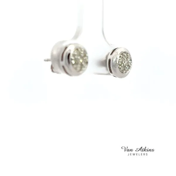 0.15 Carat Diamond Earrings Image 2 Van Atkins Jewelers New Albany, MS