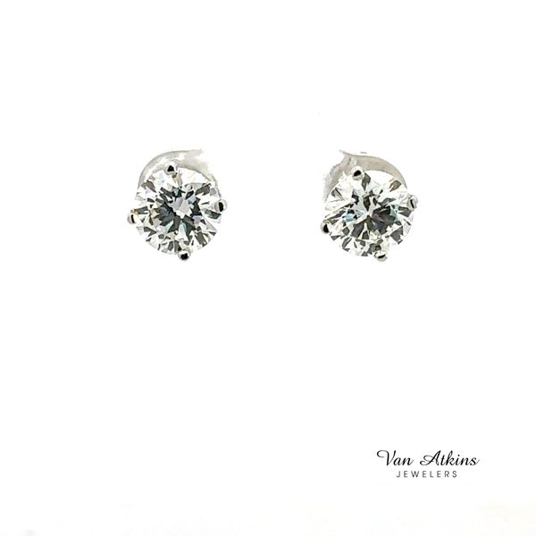2.89 Carat Lab Grown Diamond Earrings Van Atkins Jewelers New Albany, MS