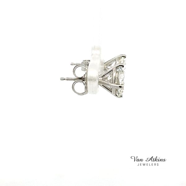 3.45 Carat Lab Grown Diamond Earrings Image 2 Van Atkins Jewelers New Albany, MS