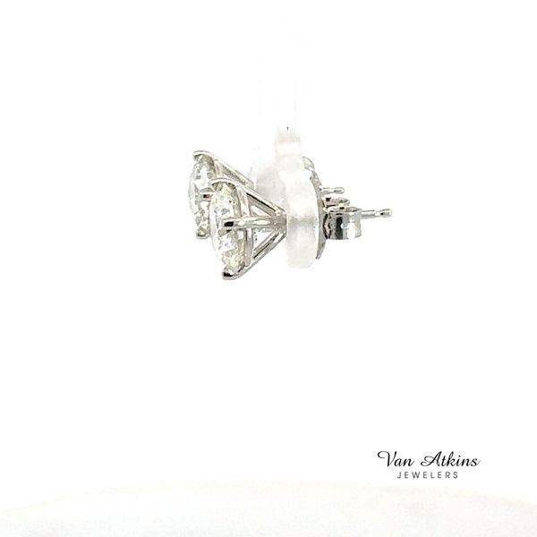 3.45 Carat Lab Grown Diamond Earrings Image 3 Van Atkins Jewelers New Albany, MS