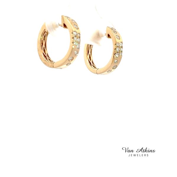 0.22 Carat Diamond Earrings Image 2 Van Atkins Jewelers New Albany, MS