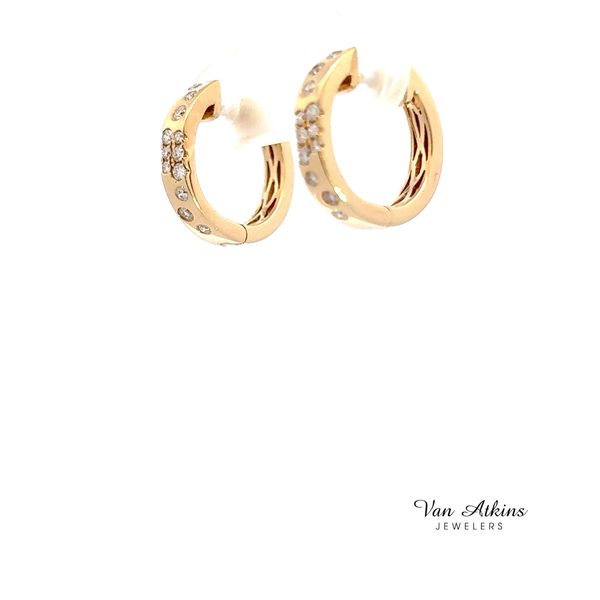 0.22 Carat Diamond Earrings Image 3 Van Atkins Jewelers New Albany, MS